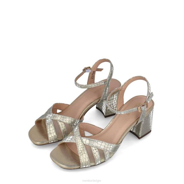 corona Australië vrouwen Menbur 0RLN116 goud sandalen