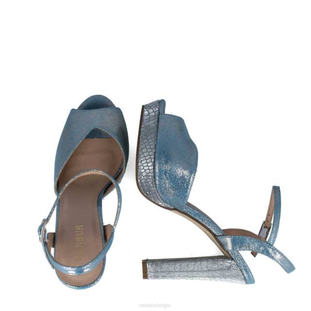 corona Australië vrouwen Menbur 0RLN2576 azul helder sandalen