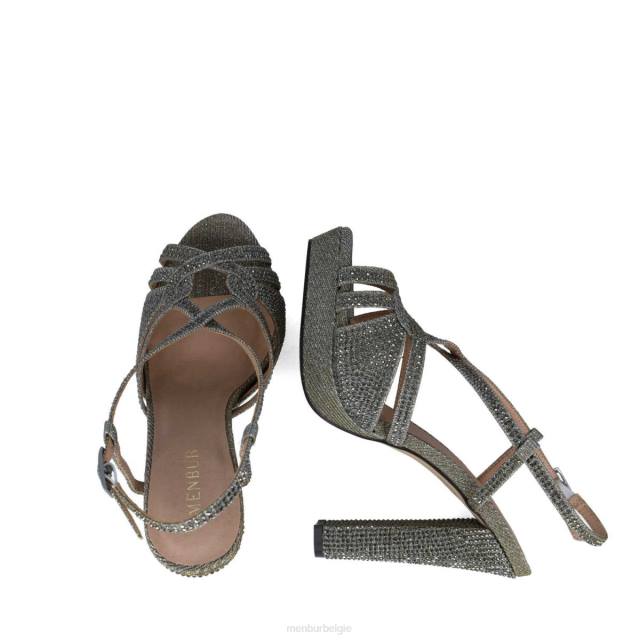 corvus vrouwen Menbur 0RLN2717 grijs sandalen