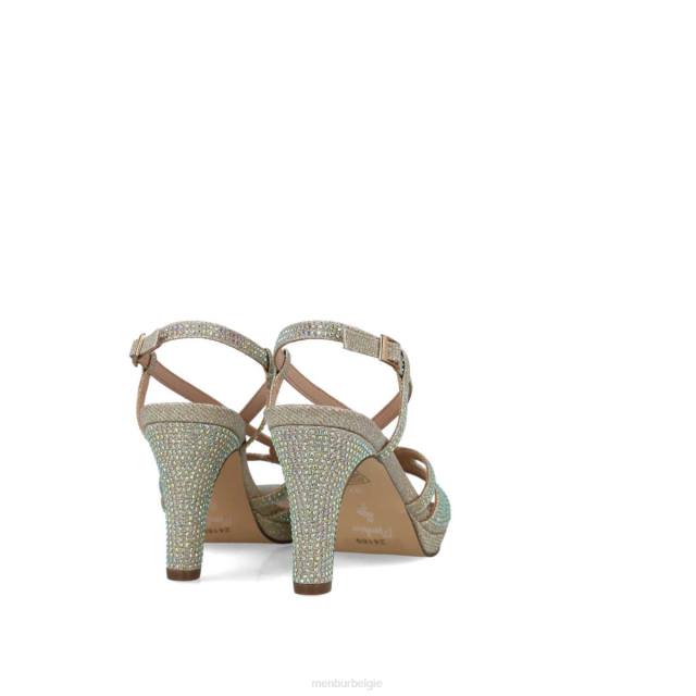 corvus vrouwen Menbur 0RLN2740 goud sandalen