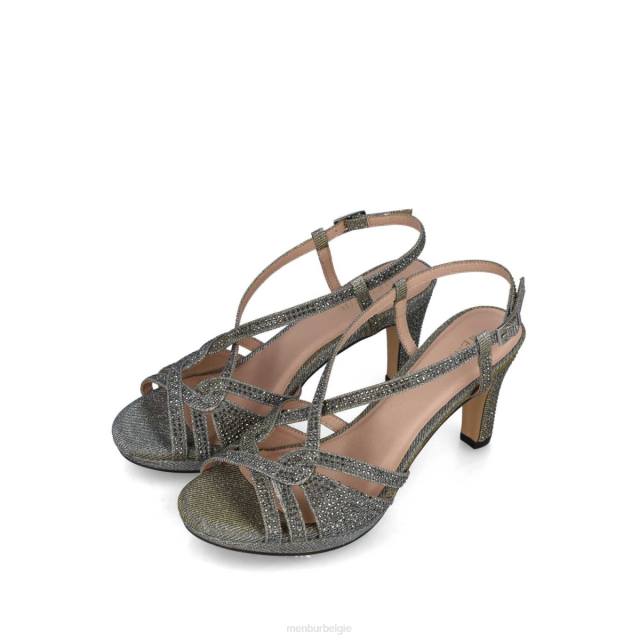 corvus vrouwen Menbur 0RLN94 grijs sandalen