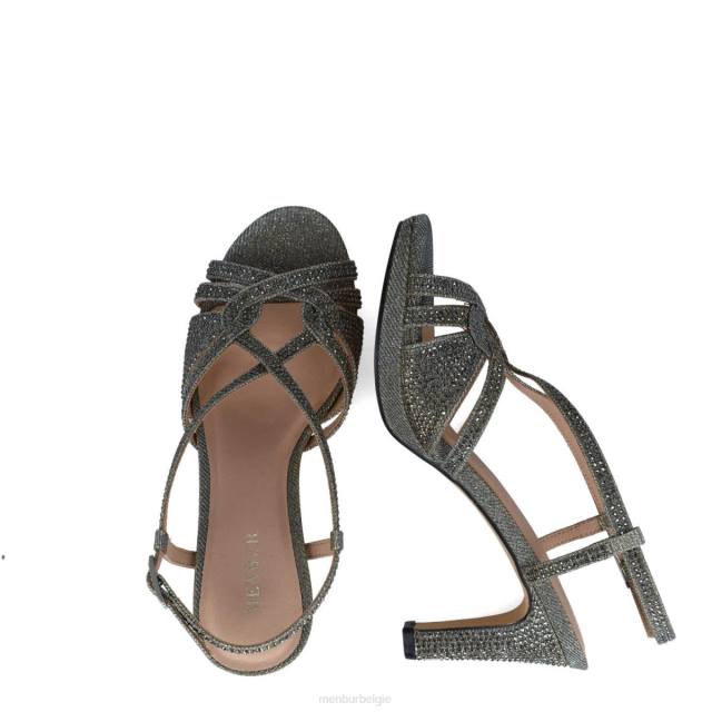 corvus vrouwen Menbur 0RLN94 grijs sandalen