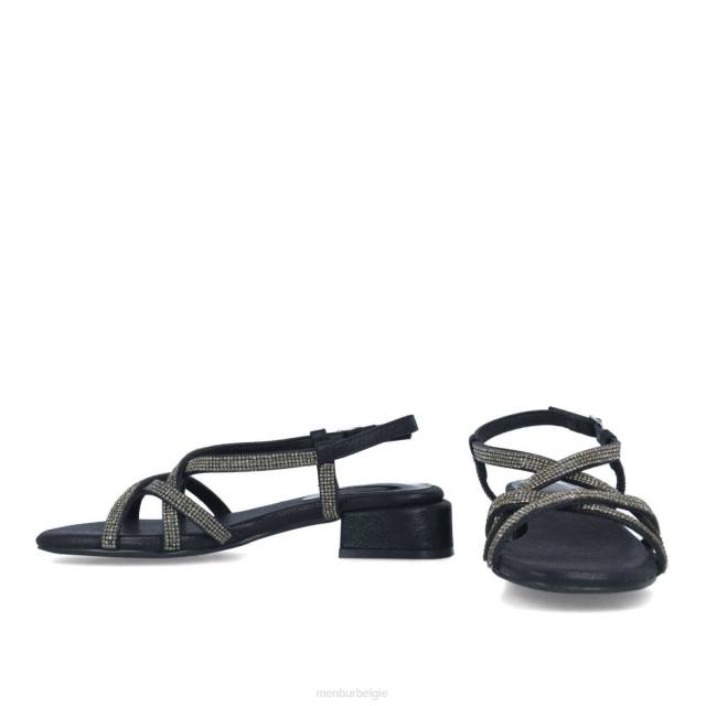 cygnus vrouwen Menbur 0RLN2653 zwart sandalen