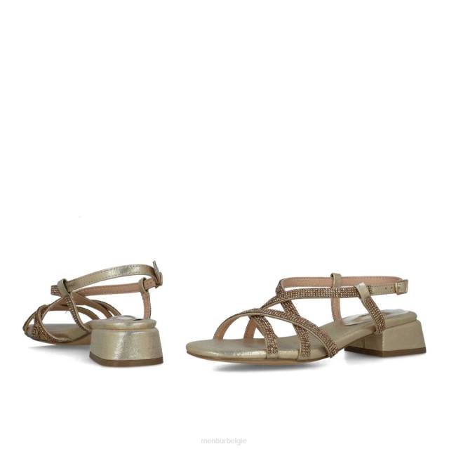 cygnus vrouwen Menbur 0RLN54 goud sandalen