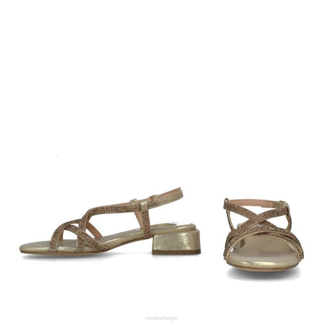 cygnus vrouwen Menbur 0RLN54 goud sandalen