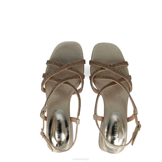 cygnus vrouwen Menbur 0RLN54 goud sandalen