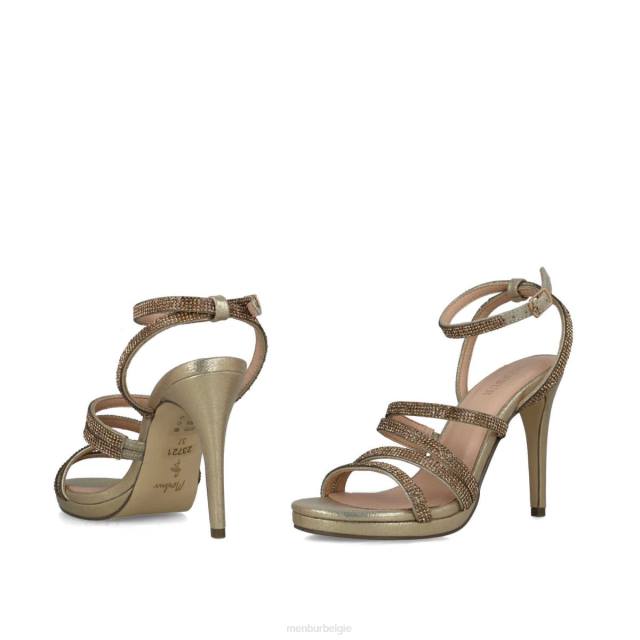 cygnus vrouwen Menbur 0RLN72 goud sandalen