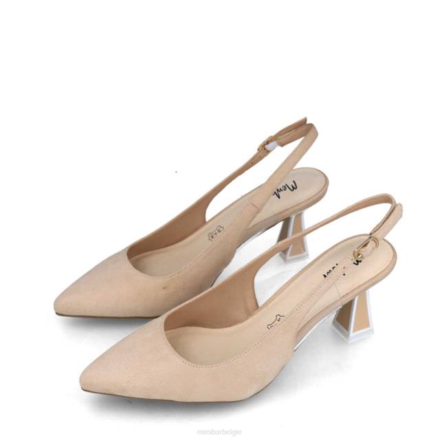 diorita vrouwen Menbur 0RLN5639 beige middelhoge en lage hakken