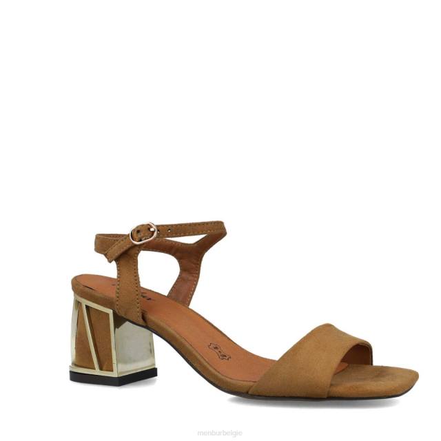 equuleus vrouwen Menbur 0RLN2803 beige sandalen