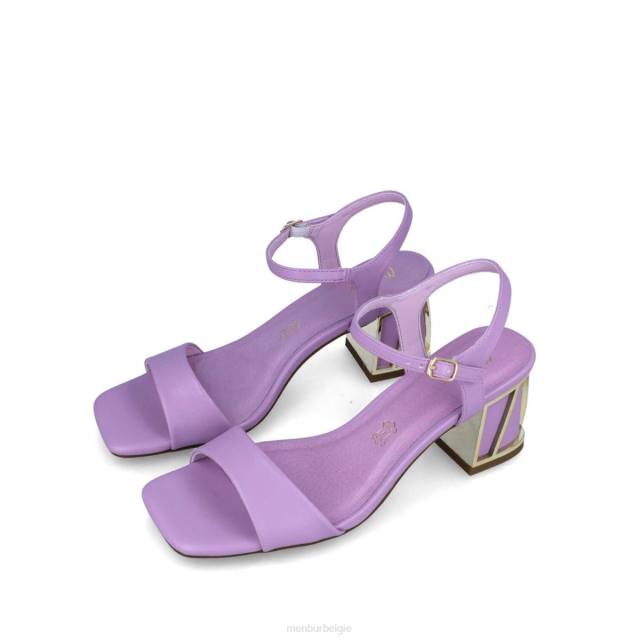 eridanus vrouwen Menbur 0RLN2750 paars sandalen