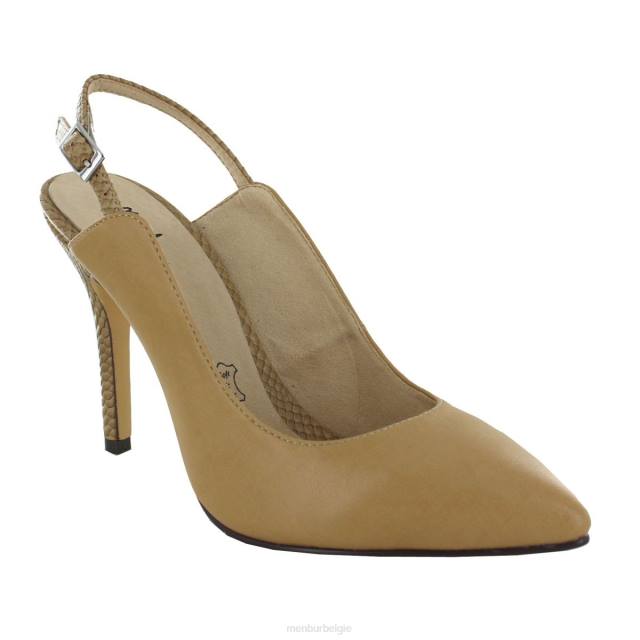 galera vrouwen Menbur 0RLN1013 beige hoge hakken