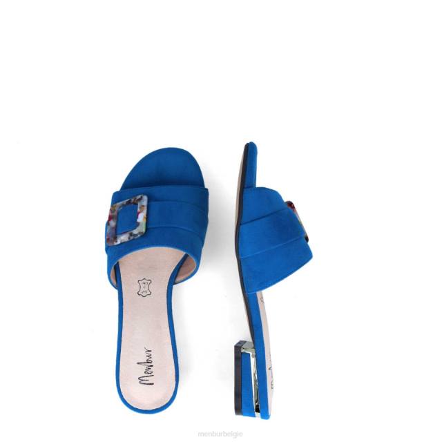 hartstocht vrouwen Menbur 0RLN279 azul medio casual chique schoen