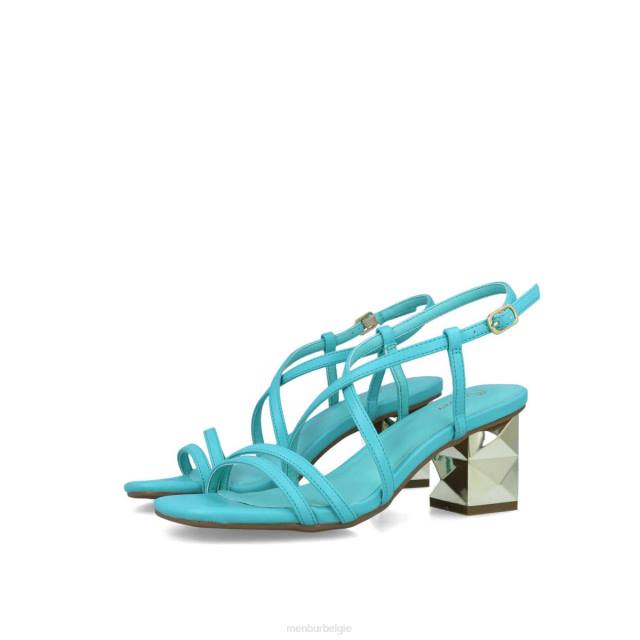 hydra vrouwen Menbur 0RLN98 azul medio sandalen