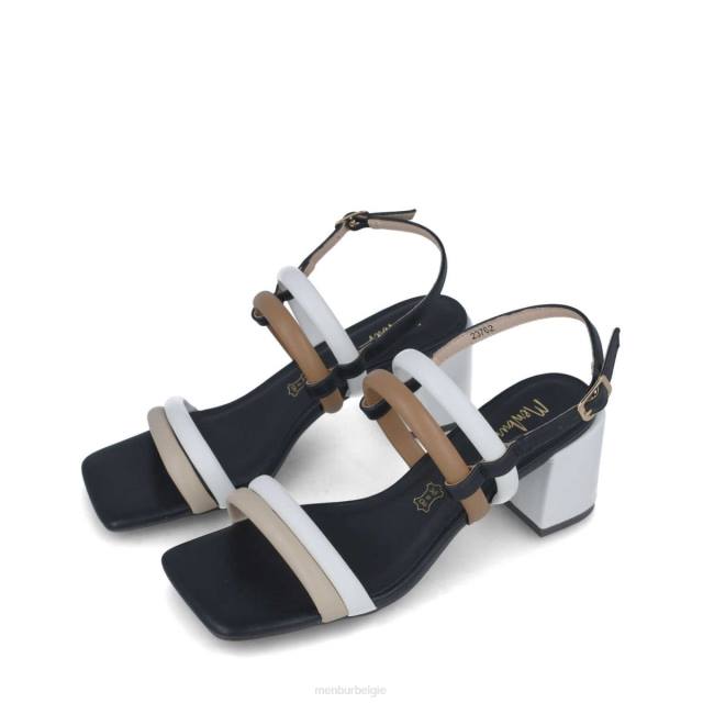 hydrus vrouwen Menbur 0RLN118 zwart sandalen