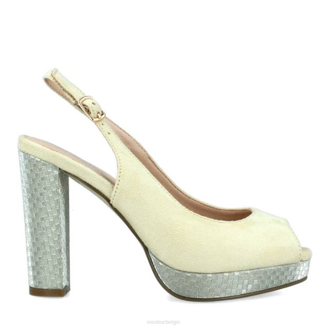 ballabio vrouwen Menbur 0RLN300 beige casual chique schoen