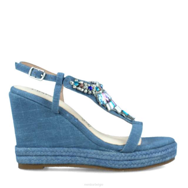 belladama vrouwen Menbur 0RLN214 azul helder casual chique schoen