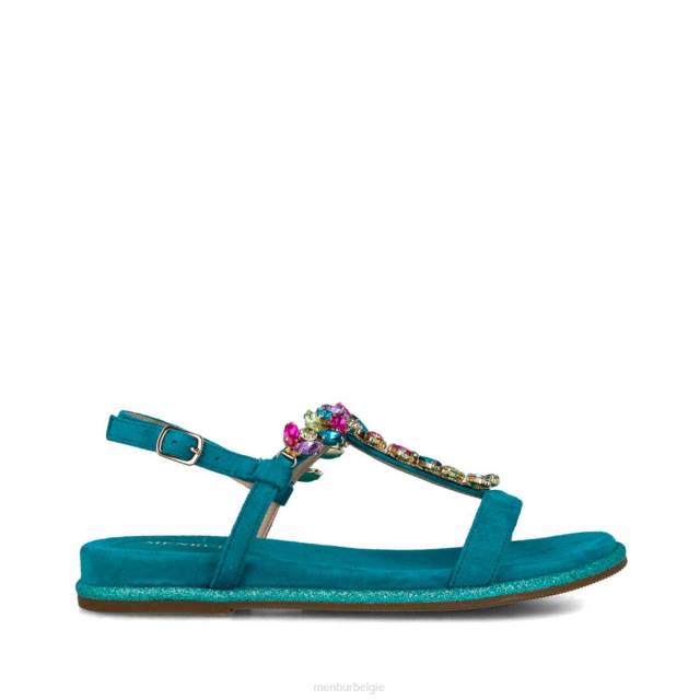 alrescha vrouwen Menbur 0RLN2914 azul medio sandalen