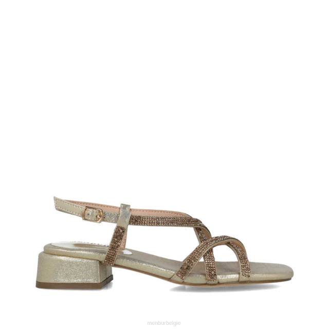 cygnus vrouwen Menbur 0RLN54 goud sandalen