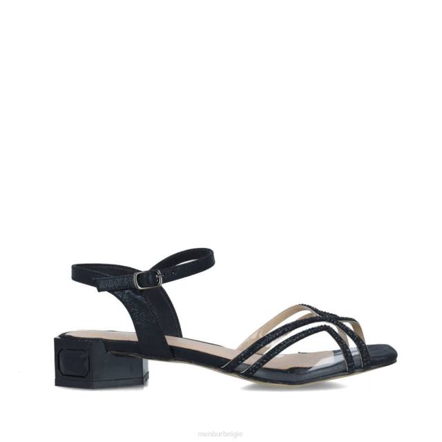 karina vrouwen Menbur 0RLN2649 zwart sandalen