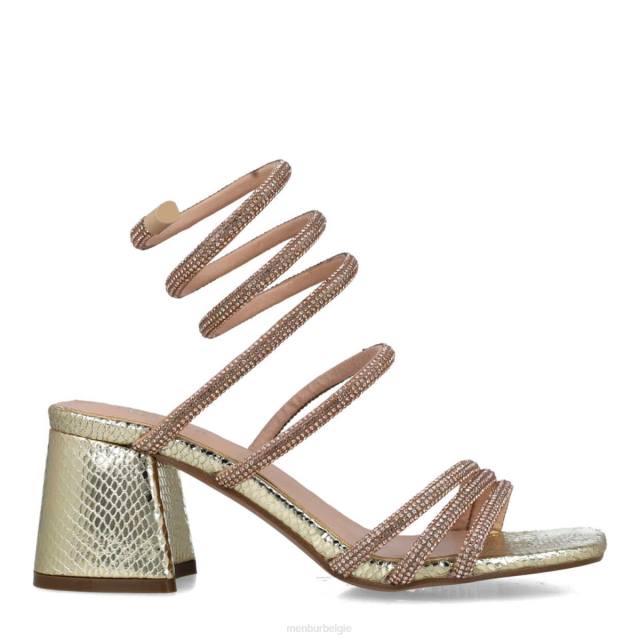 lepus vrouwen Menbur 0RLN19 goud sandalen