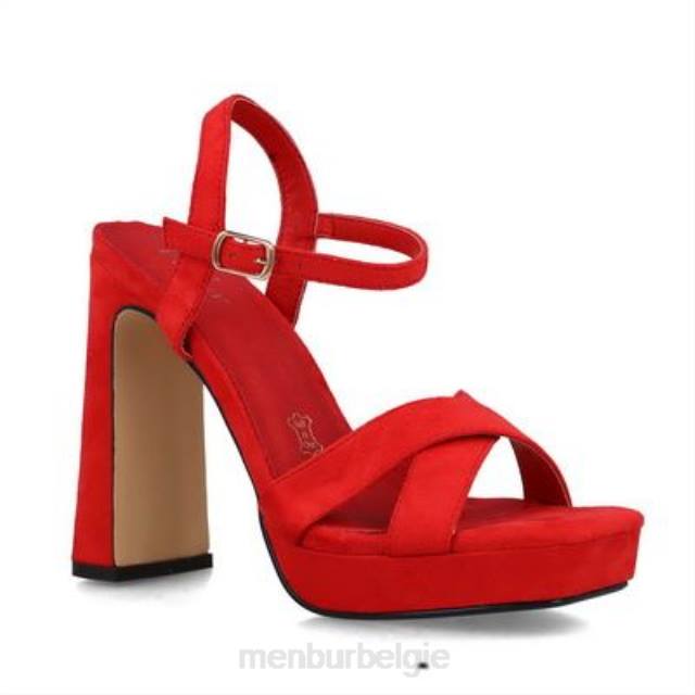 maagd vrouwen Menbur 0RLN2637 rood sandalen