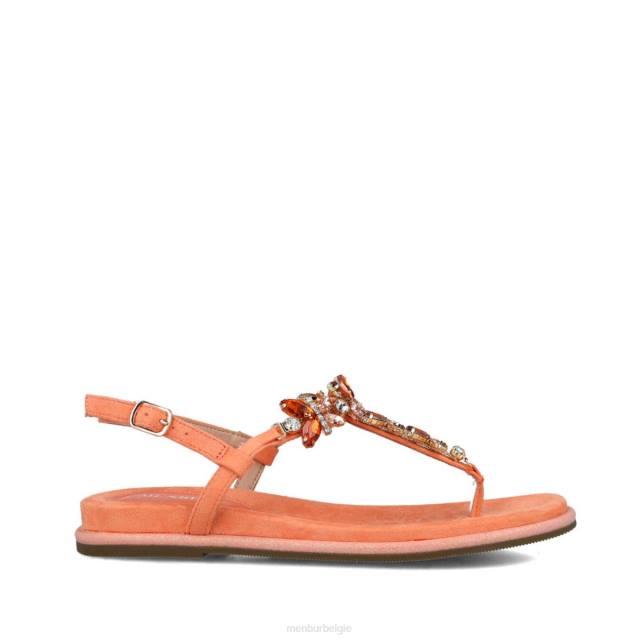 mensae vrouwen Menbur 0RLN154 orenge sandalen