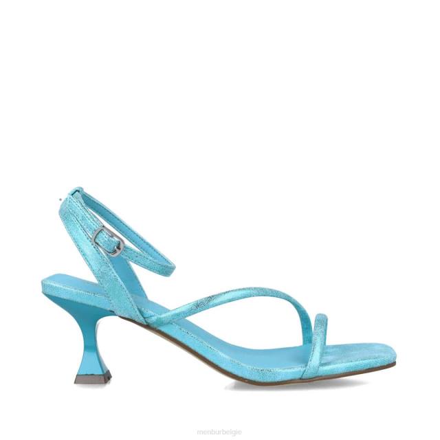 mirfak vrouwen Menbur 0RLN2796 azul helder sandalen