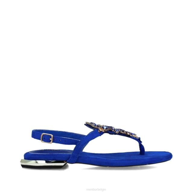 normaal vrouwen Menbur 0RLN2615 azul medio sandalen