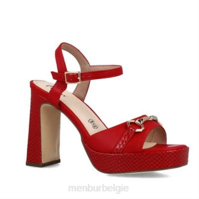 octanen vrouwen Menbur 0RLN2598 rood sandalen