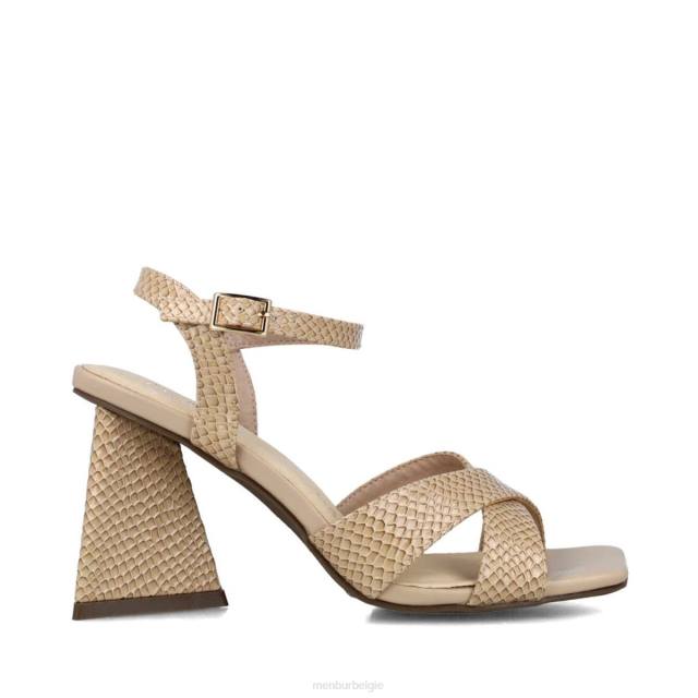 octanen vrouwen Menbur 0RLN2766 beige sandalen