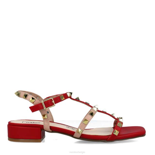 ophiuchus vrouwen Menbur 0RLN2660 rood sandalen