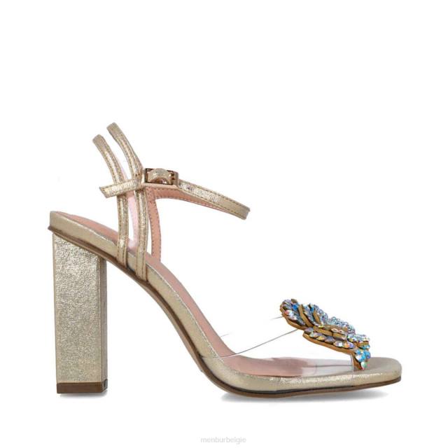 reticulum vrouwen Menbur 0RLN144 goud sandalen