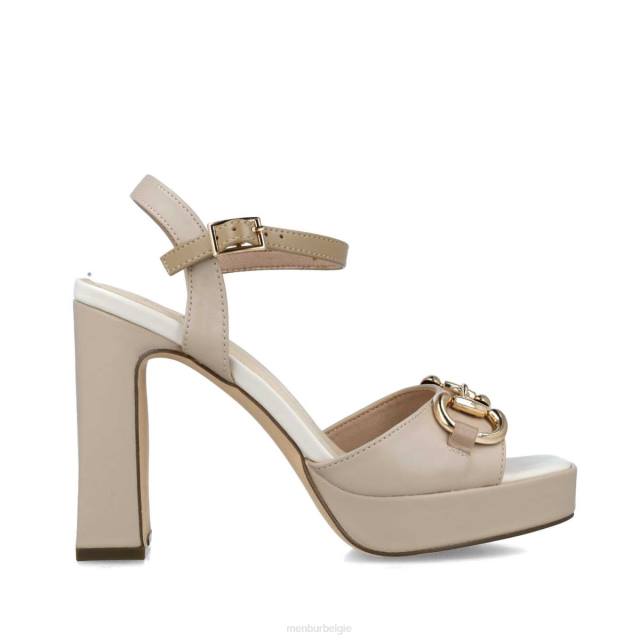 slangen vrouwen Menbur 0RLN2629 beige sandalen