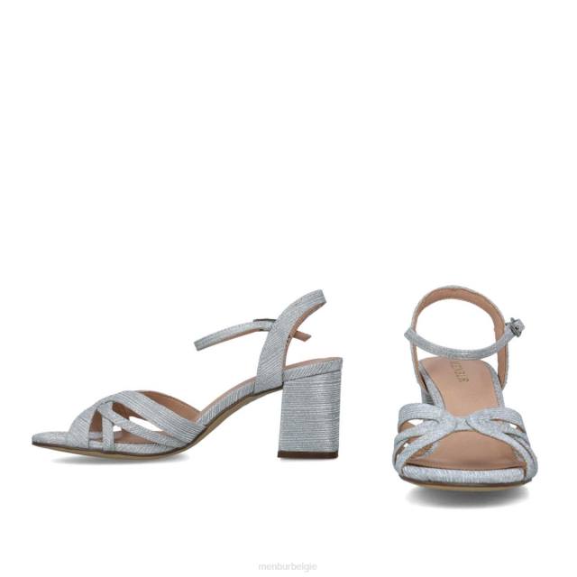 kameleon vrouwen Menbur 0RLN2675 zilver sandalen