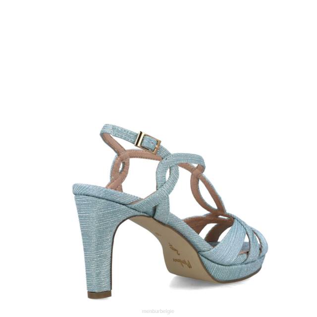 kameleon vrouwen Menbur 0RLN2747 azul helder sandalen