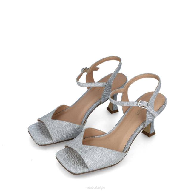 kameleon vrouwen Menbur 0RLN2840 zilver sandalen