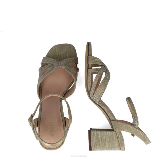 kameleon vrouwen Menbur 0RLN63 goud sandalen