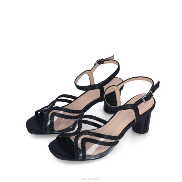 karina vrouwen Menbur 0RLN2668 zwart sandalen