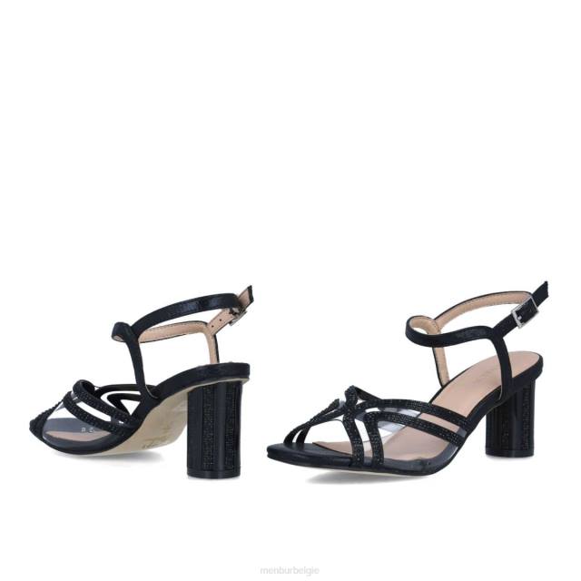 karina vrouwen Menbur 0RLN2668 zwart sandalen