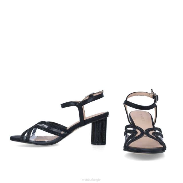 karina vrouwen Menbur 0RLN2668 zwart sandalen