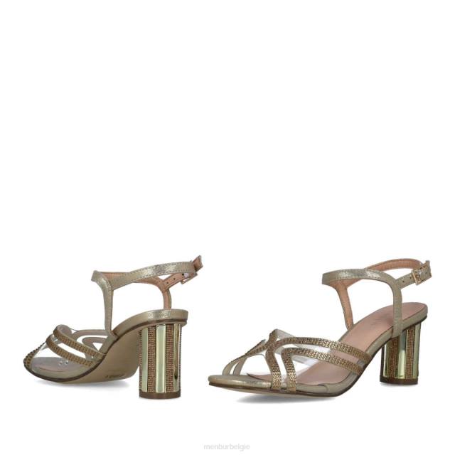 karina vrouwen Menbur 0RLN60 goud sandalen