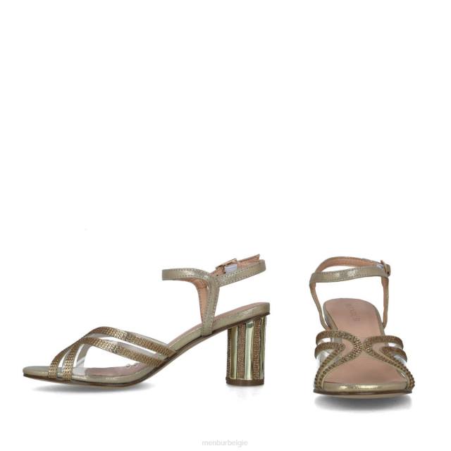 karina vrouwen Menbur 0RLN60 goud sandalen