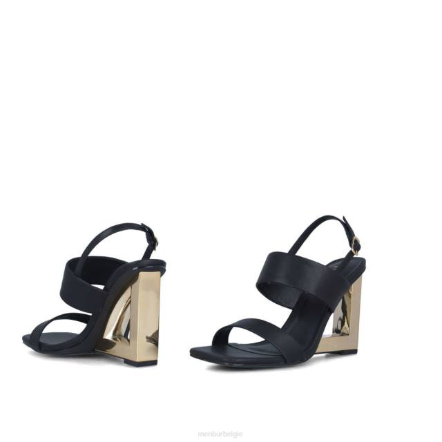 kitalfa vrouwen Menbur 0RLN158 zwart sandalen