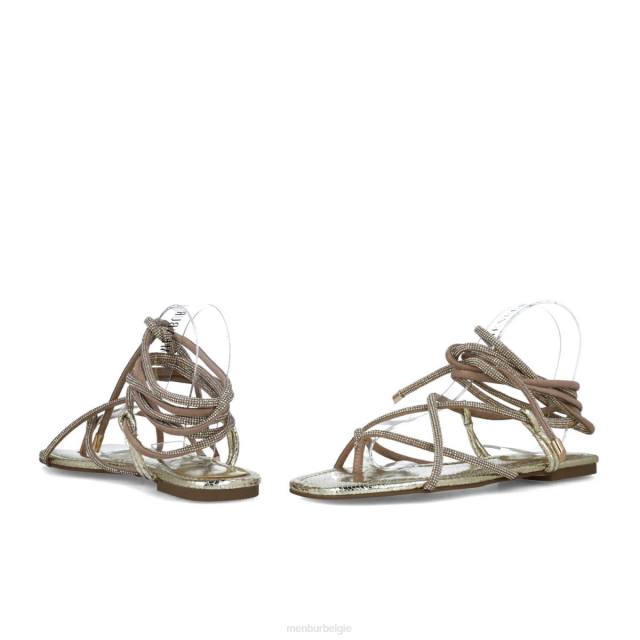 lepus vrouwen Menbur 0RLN164 goud sandalen