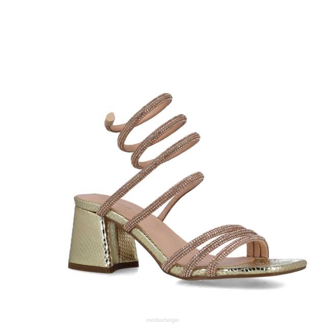 lepus vrouwen Menbur 0RLN19 goud sandalen