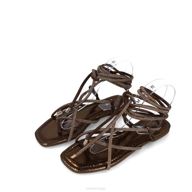 lepus vrouwen Menbur 0RLN2923 bronzen sandalen