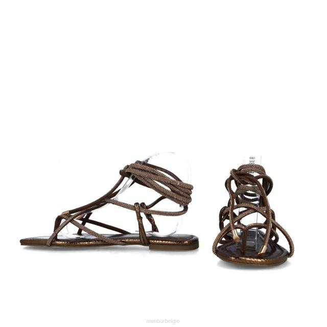 lepus vrouwen Menbur 0RLN2923 bronzen sandalen