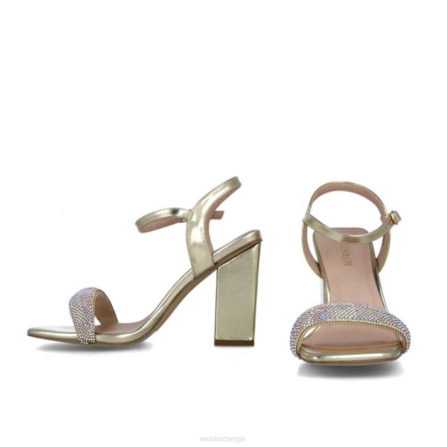 lyra vrouwen Menbur 0RLN35 goud sandalen