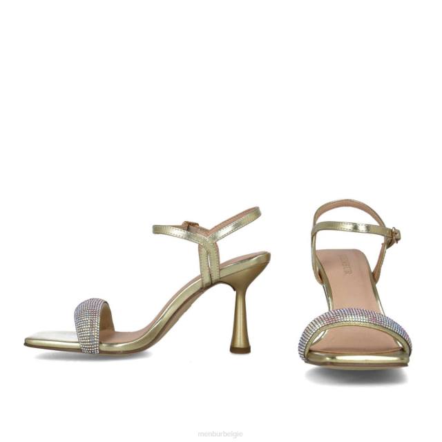 lyra vrouwen Menbur 0RLN66 goud sandalen