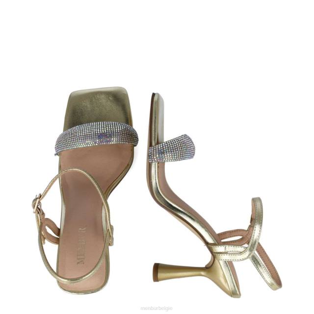 lyra vrouwen Menbur 0RLN66 goud sandalen